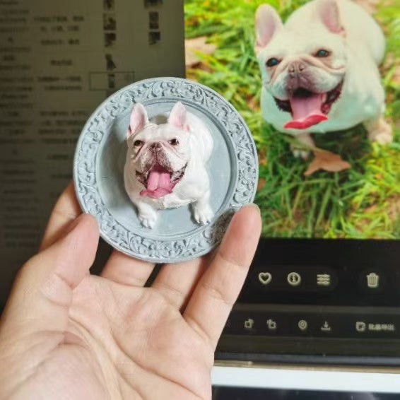 Custom 3D Embossed Keychain