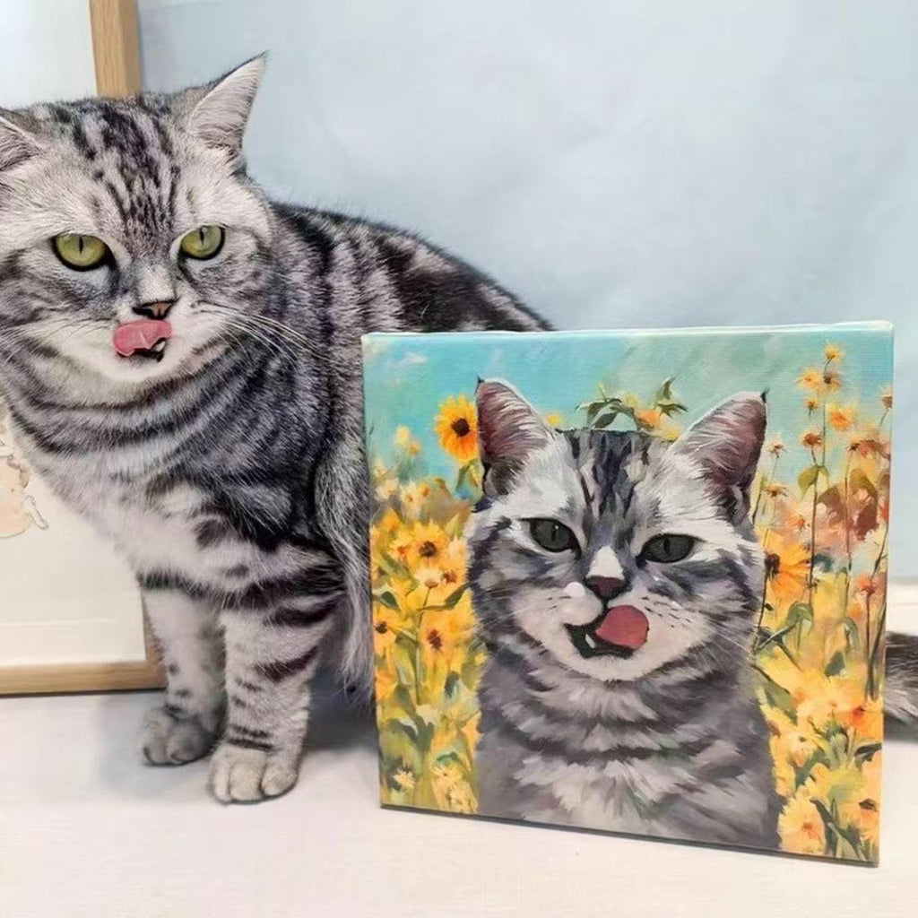 Custom oil paintings for pets