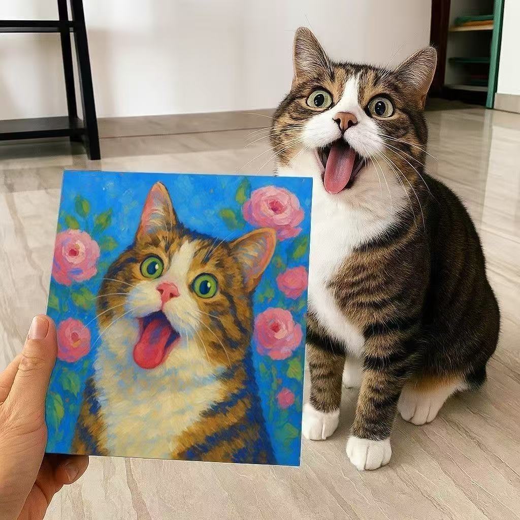 Custom oil paintings for pets